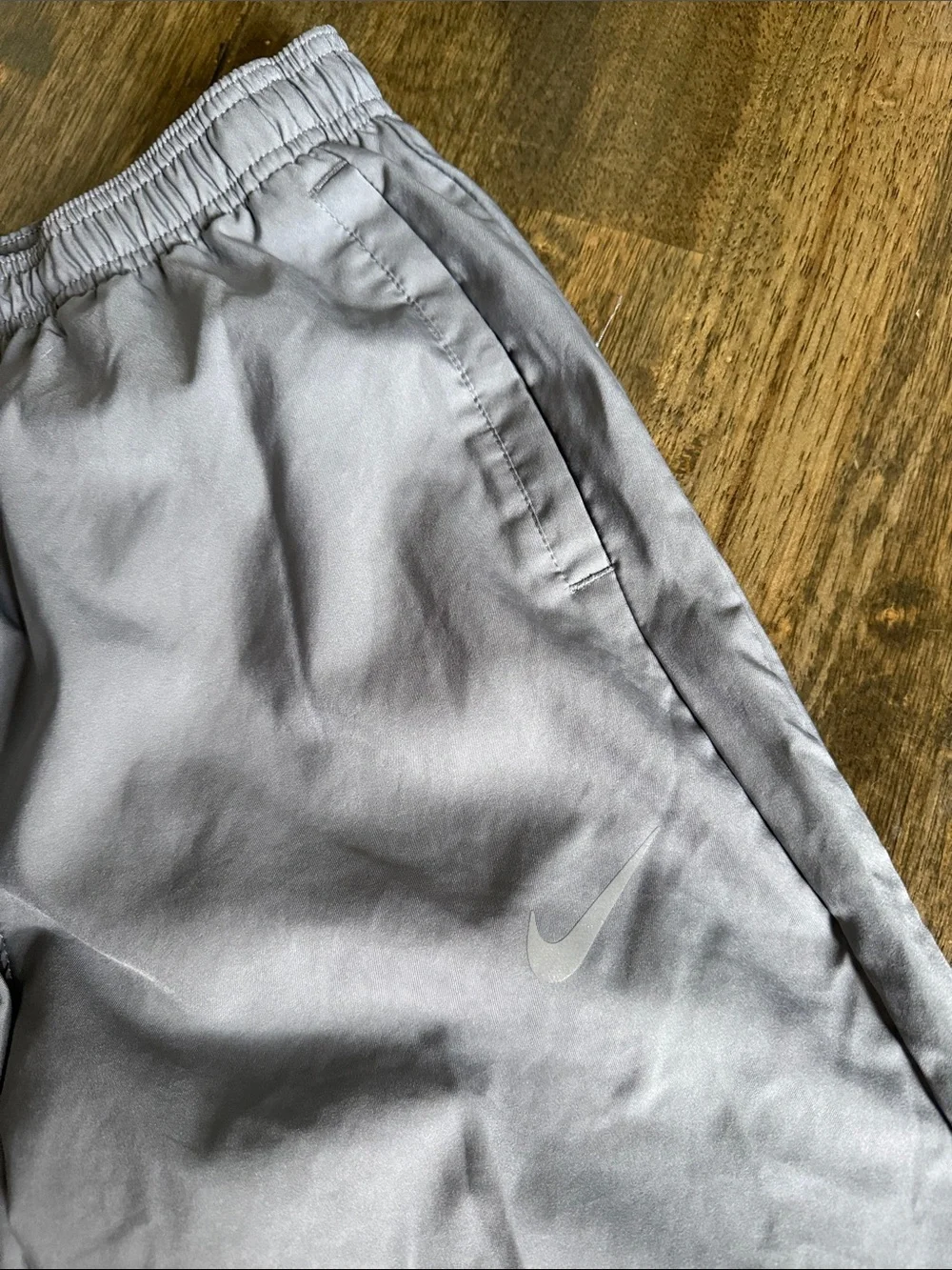 Nike Men’s Gray Track Pants Dri-Fit